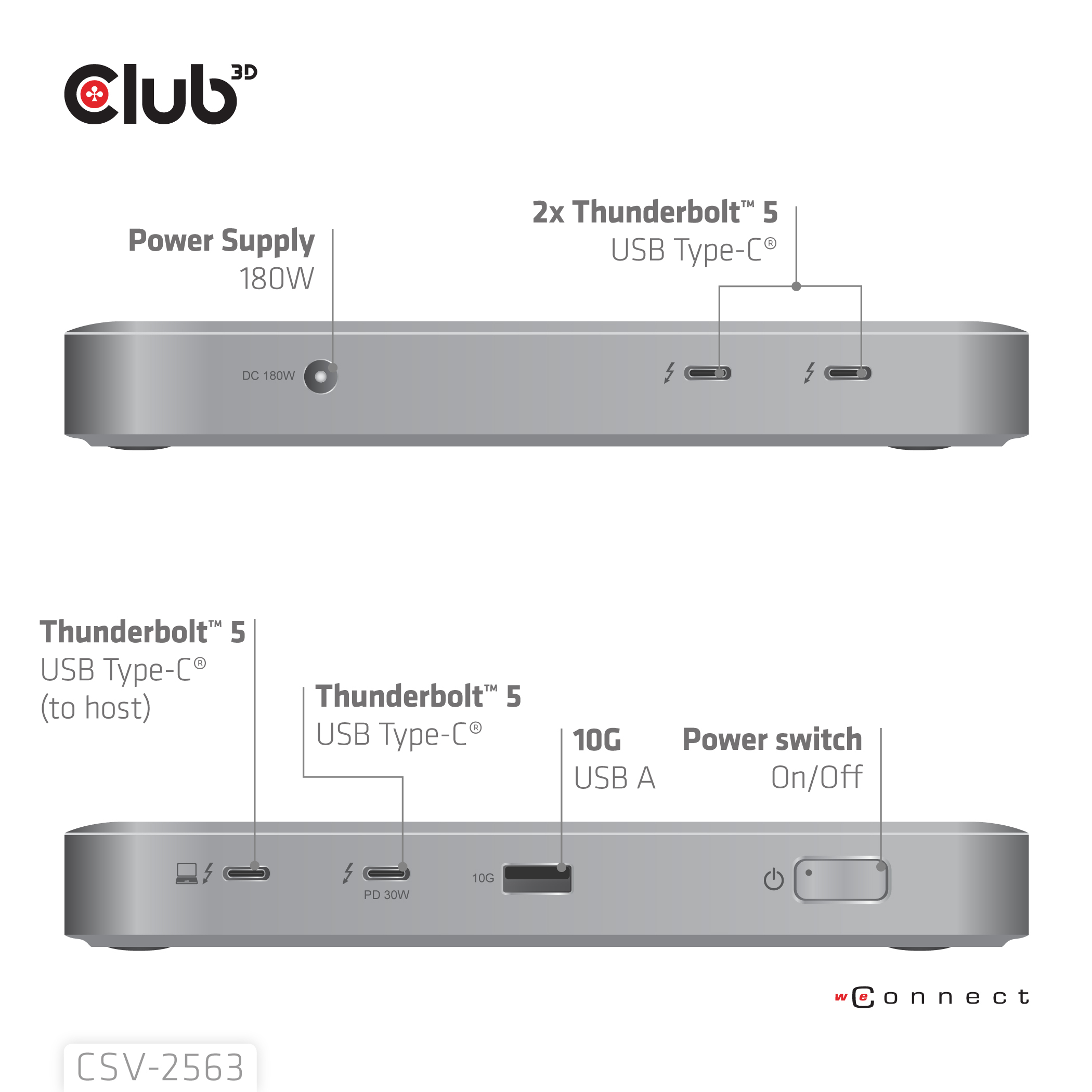 Club 3D CSV-2563