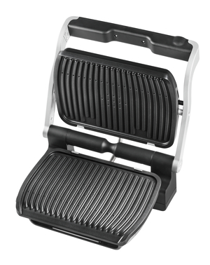 Powerful: grill plates made of die-cast aluminium.