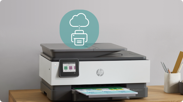 HP OfficeJet Pro 9022e , 4-in-1 Multifunktionsdrucker grau, EAN: 0195161213526