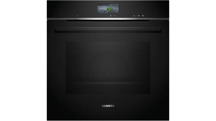 SIEMENS HS736G3B1 iQ700 Einbau-Dampfbackofen 60 x 60 cm Schwarz, Edelstahl