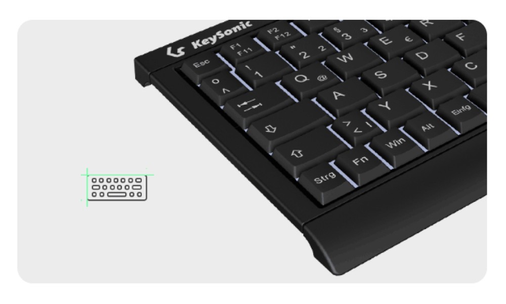 KeySonic KSK-3011ELC