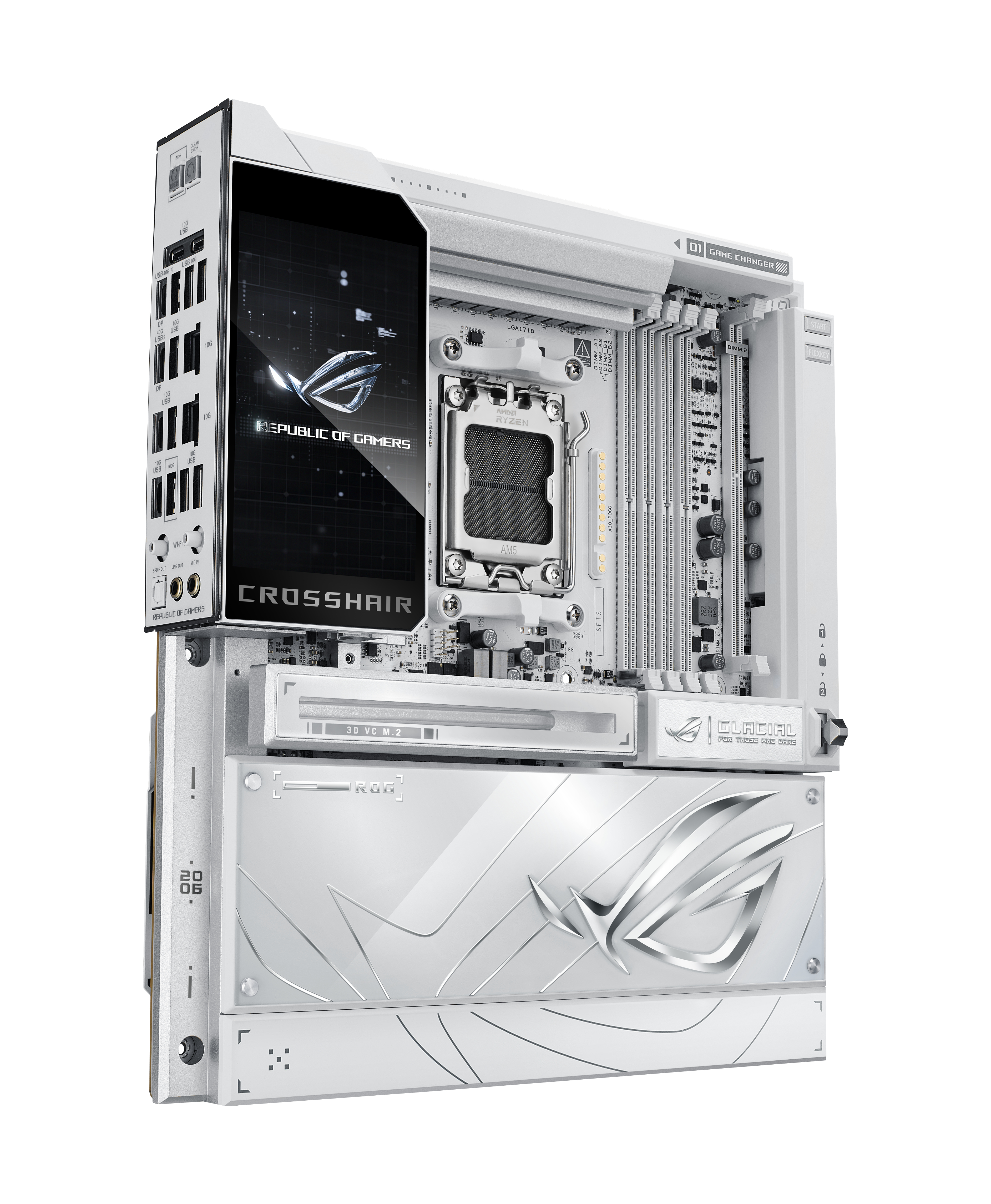 ASUS ROG CROSSHAIR X870E GLACIAL