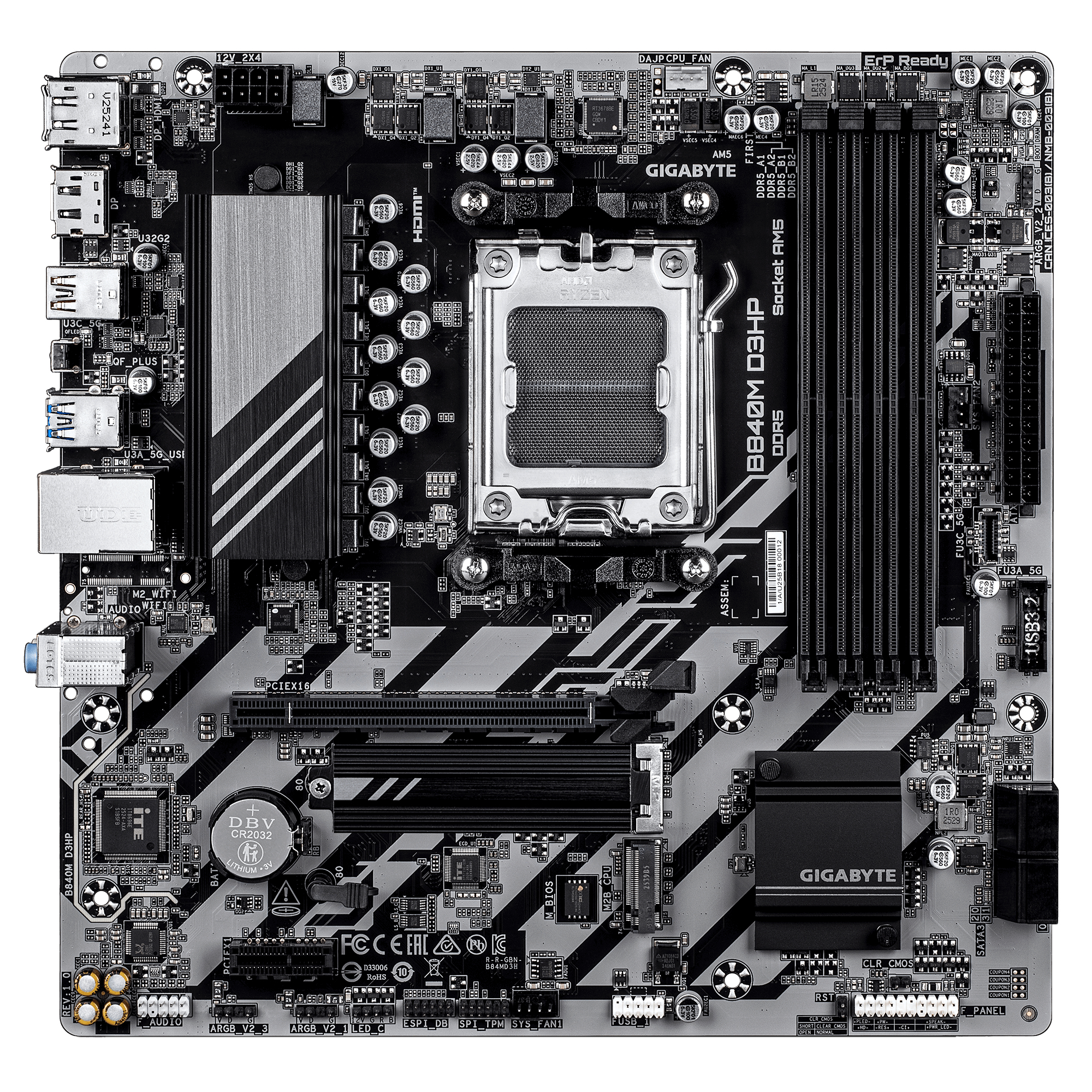 GIGABYTE B840M D3HP