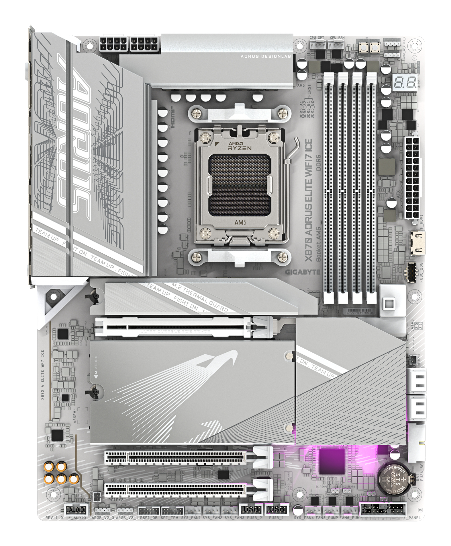 GIGABYTE X870 AORUS ELITE WIFI7 ICE