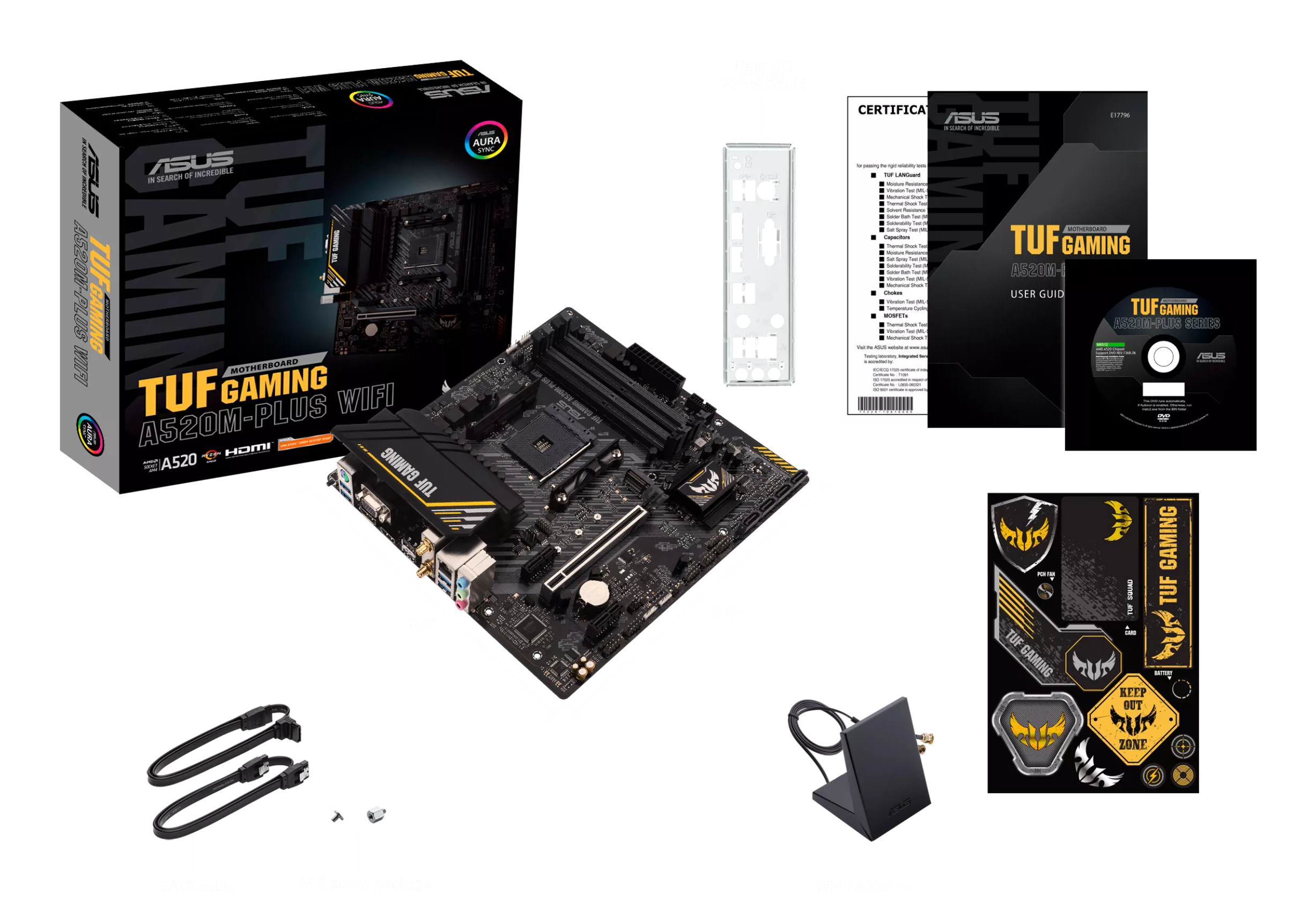 ASUS TUF Gaming A520M-Plus WIFI
