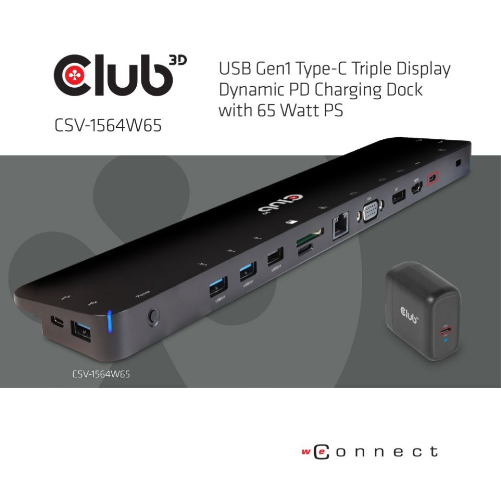 Club 3D CSV-1564W65
