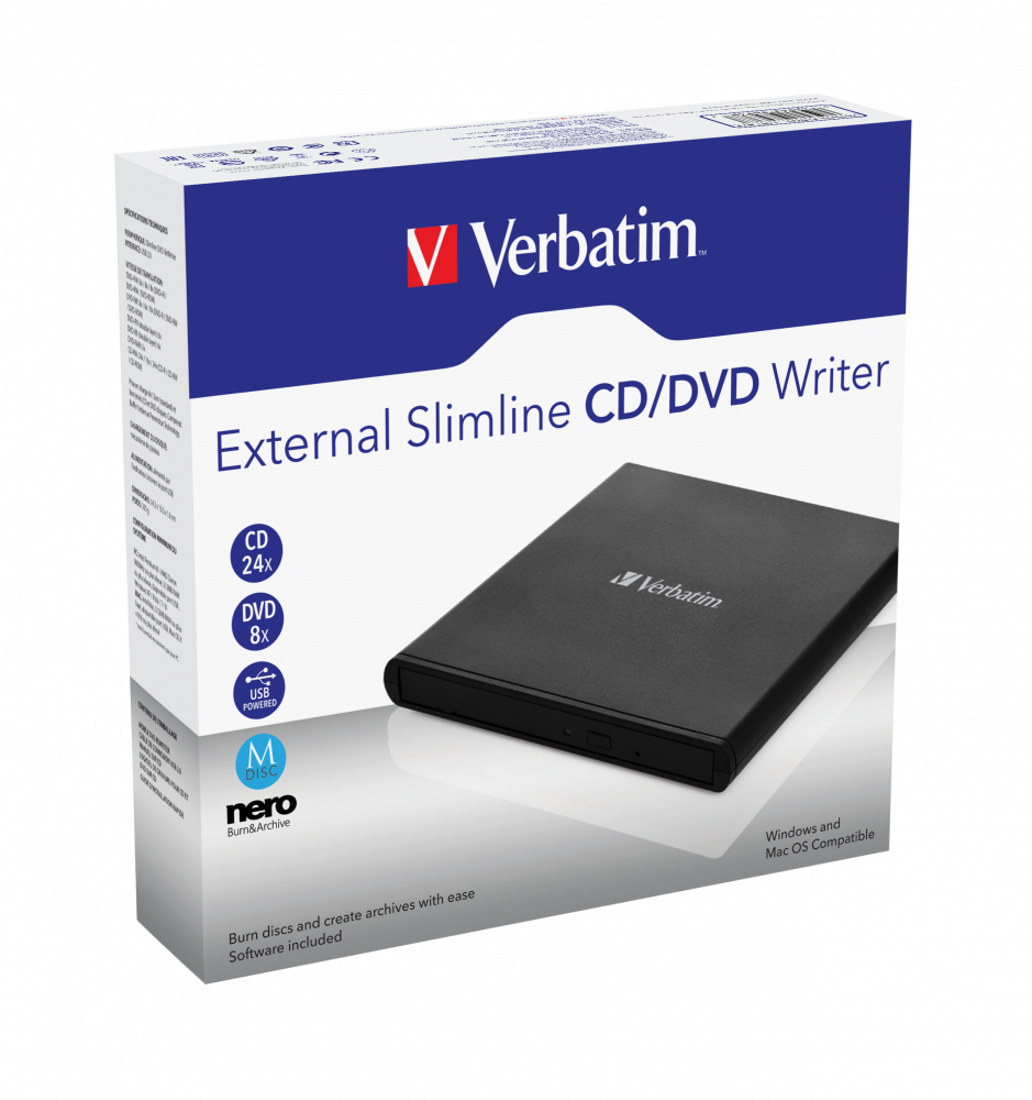 Verbatim Slimline DVD Writer