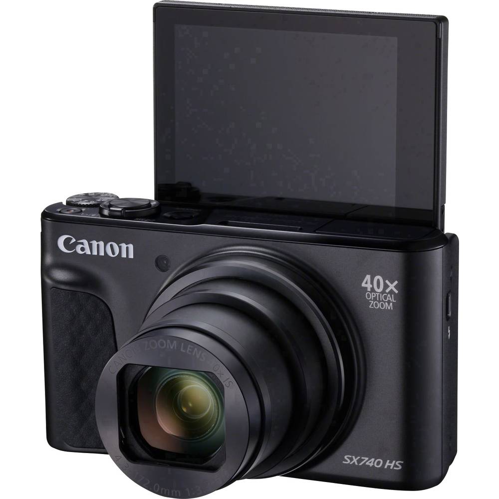 Canon PowerShot SX740 HS Digitalkamera 20.3 Megapixel Opt. Zoom: 40 x Schwarz