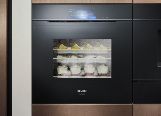 Siemens HS736GDB1 iQ700, Einbau-Dampfbackofen, Schwarz, 71 Liter| EAN: 4242003961100