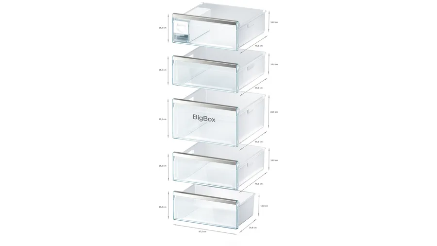 Bosch GSN51AWCV Series 6 Freezer | 161x70 cm | NoFrost &amp; VarioZone