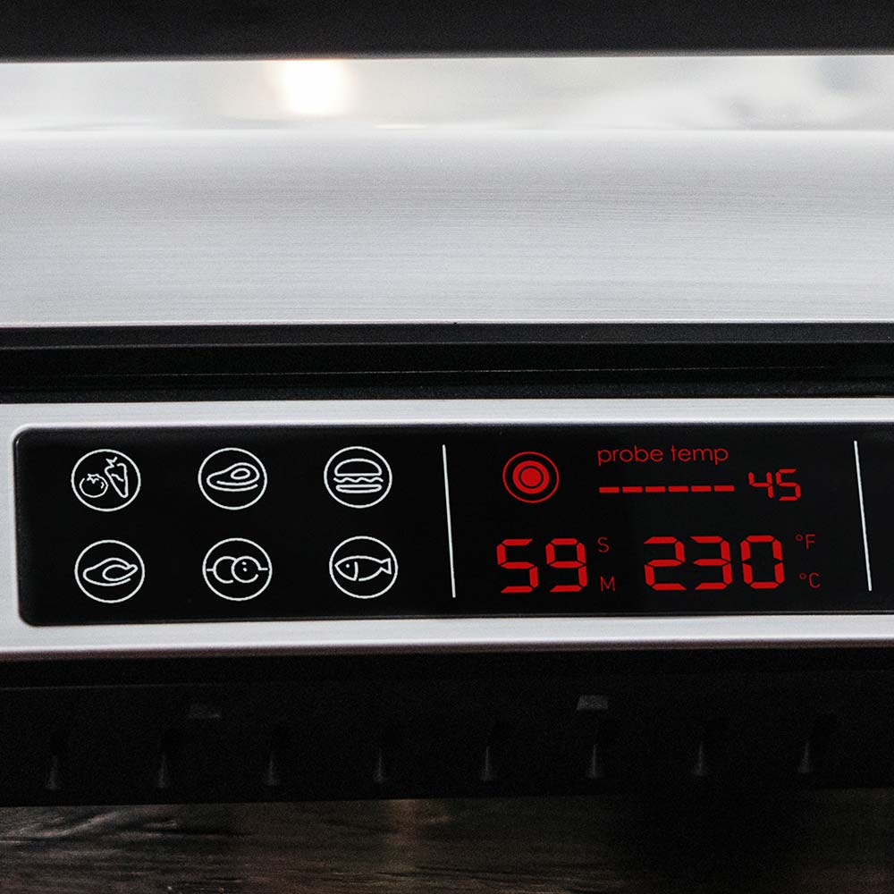 GASTROBACK 42539 Design Kontaktrgrill - Perfekte Ergebnisse dank vorinstallierter Programme
