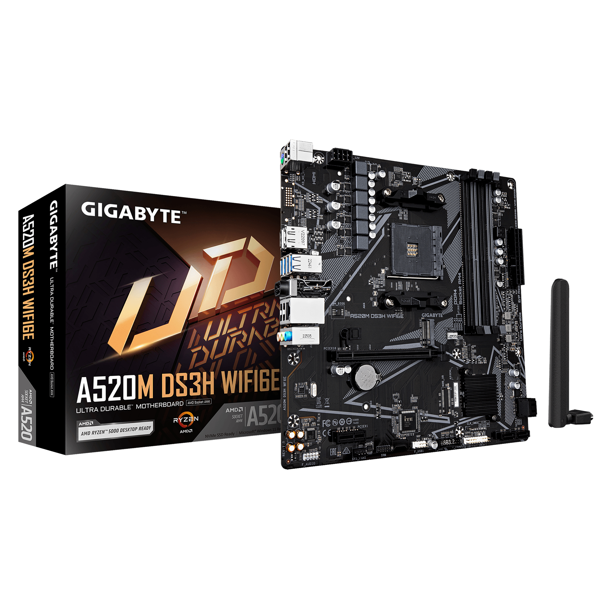 Gigabyte A520M DS3H WF6E