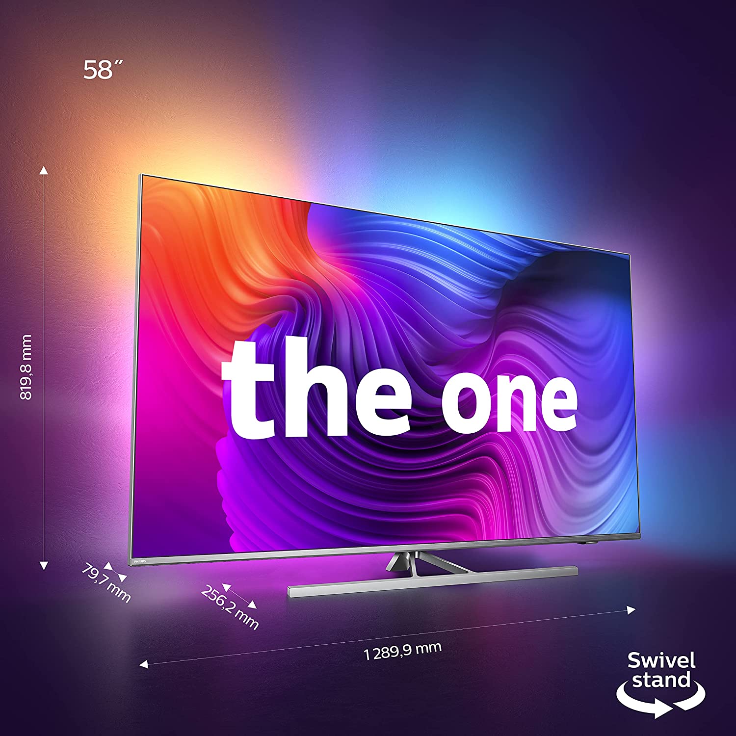 PHILIPS 58PUS8506 4K UHD LED Android TV 58''