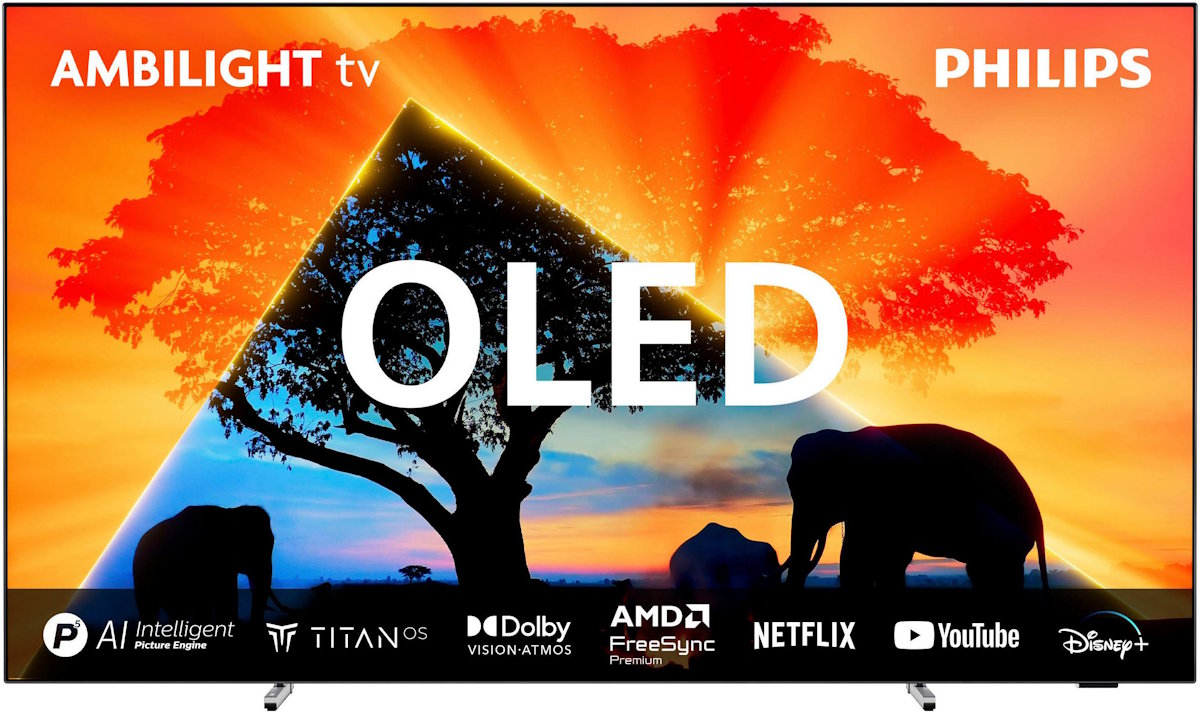 Philips 65OLED759/12 Ambilight TV, 65 Zoll, 4K UHD, Frontansicht