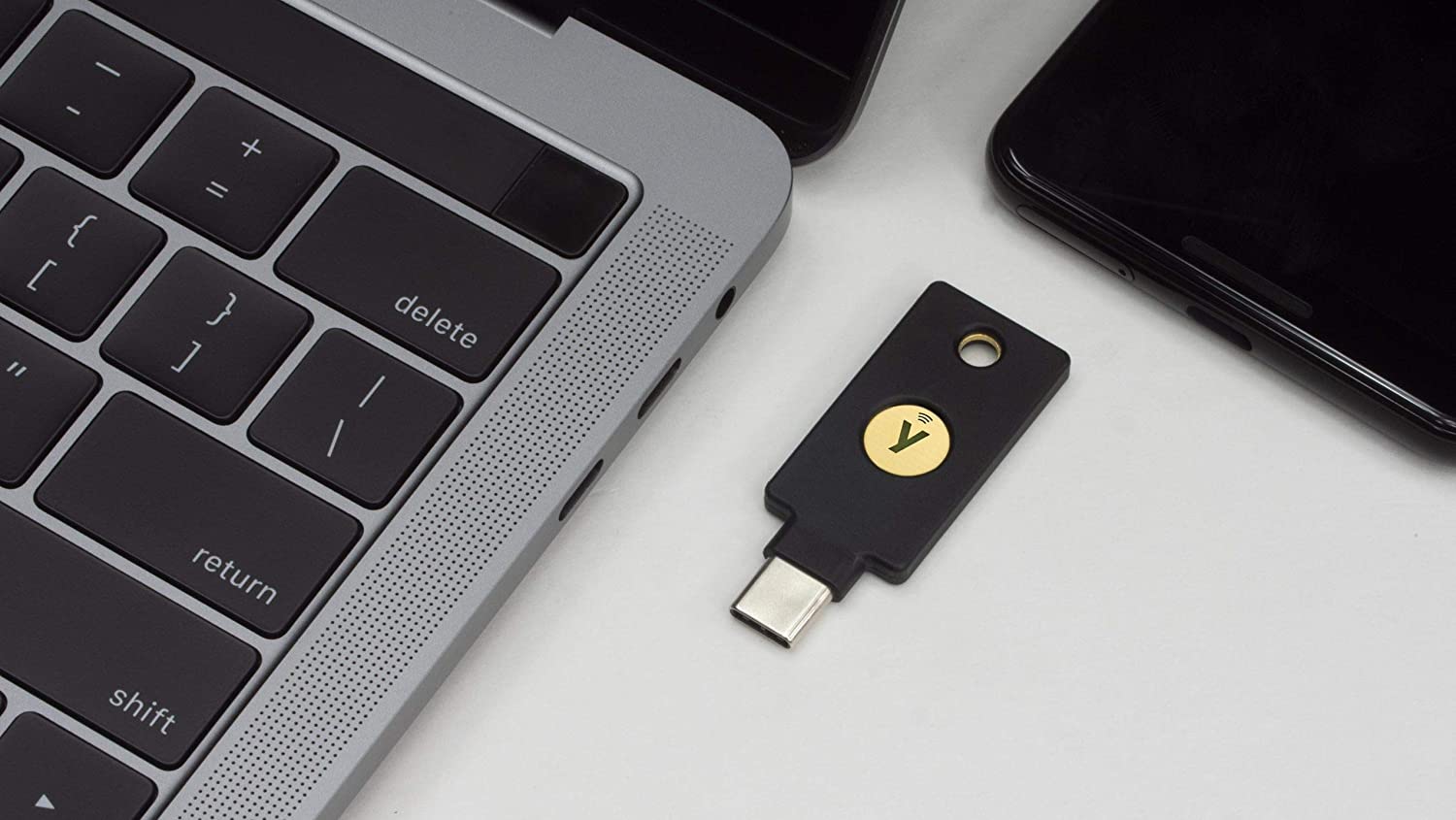 The YubiKey 5 Series is a hardware-based authentication solution that offers excellent protection against phishing