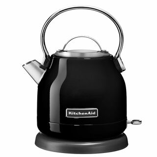 KitchenAid 5KEK1222 Wasserkocher CLASSIC 1,25 Liter Onyx, Schwarz