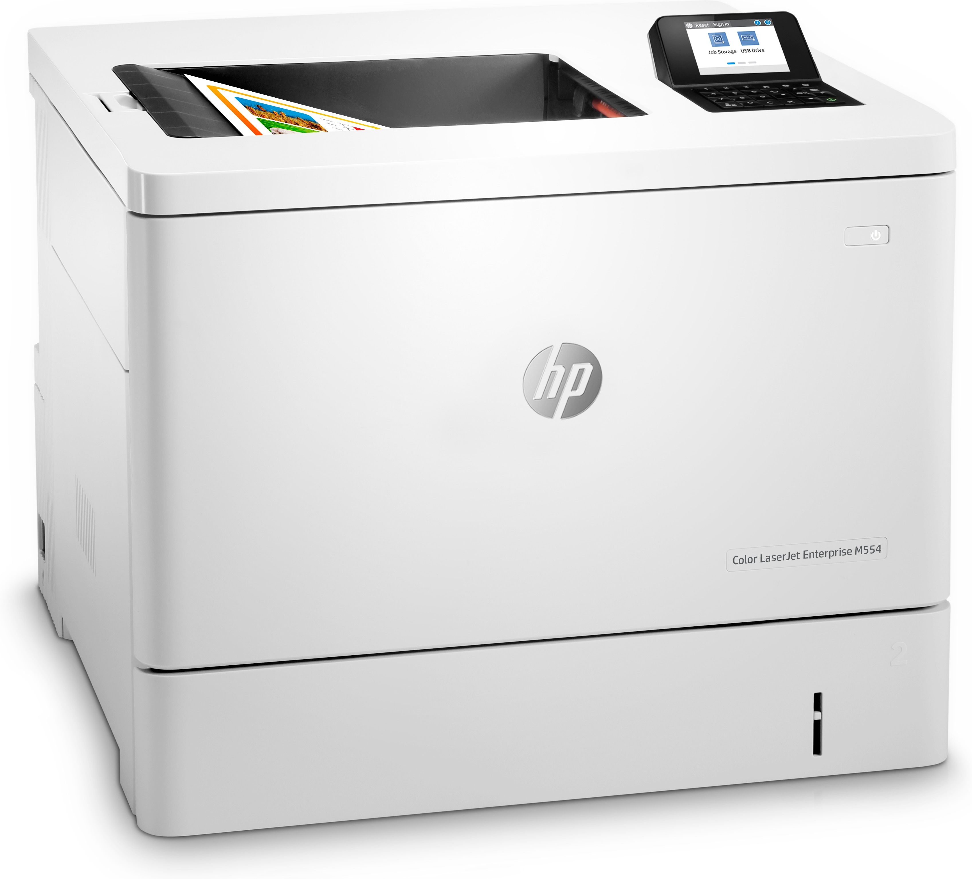 HP M554dn