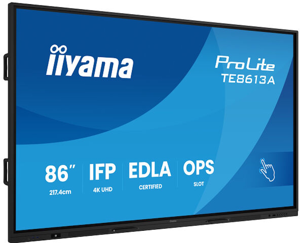 iiyama 86"W IFP 40-Points Bonded PureTouch IR? 2,17 m (85.6") WLAN 4K Ultra HD Touchscreen Eingebauter Prozessor Android