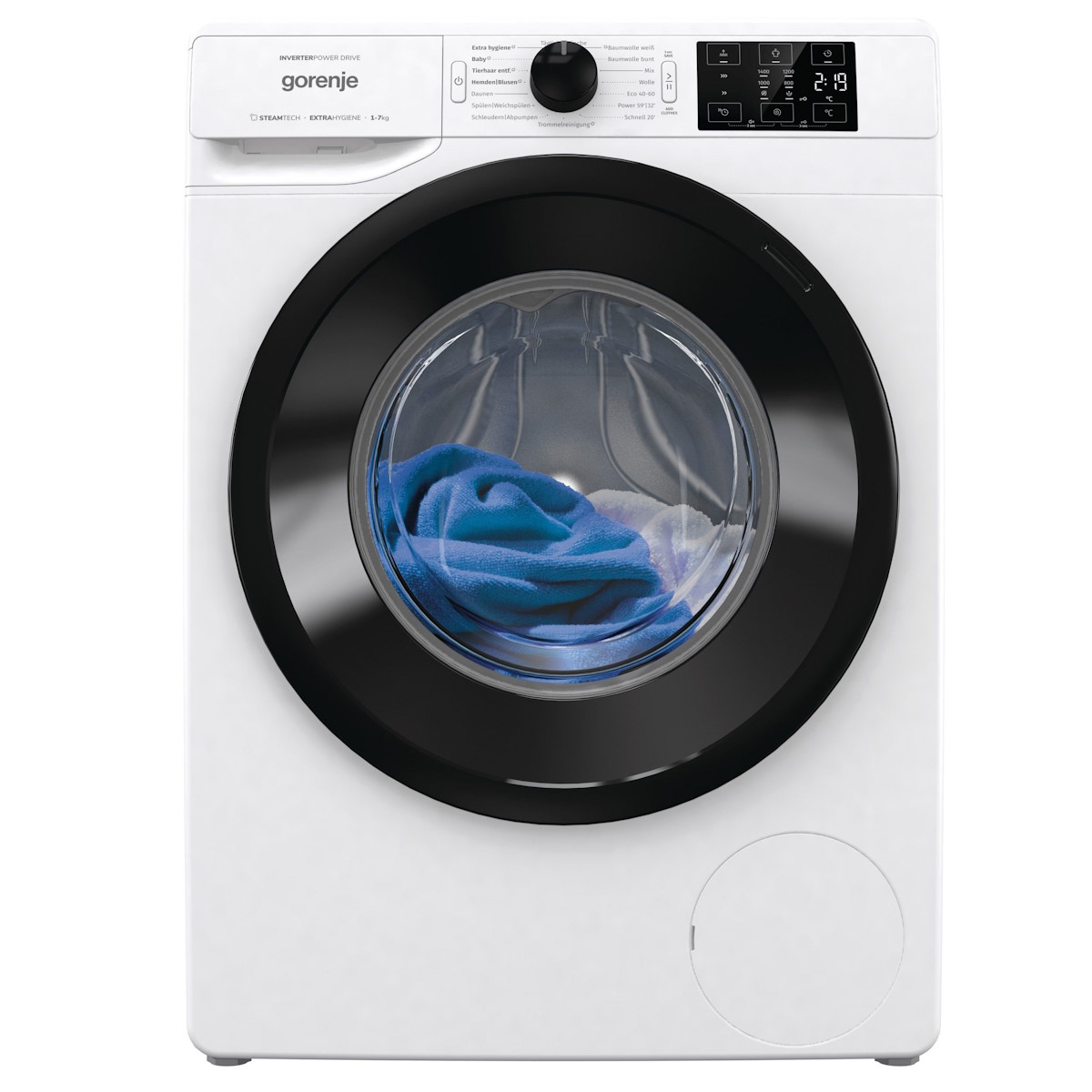 Gorenje-WNEI74SAPS_1 Gorenje G400 WNEI74SAPS 7kg Frontlader Waschmaschine 1400 UIMin., EEK: A