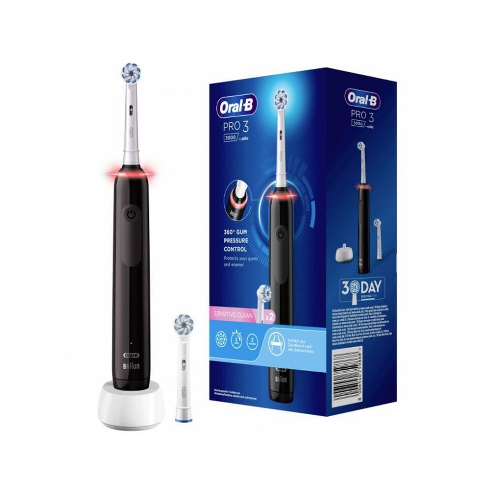 Oral-B Pro 3 3000 Elektrische Zahnbürste Sensitive Clean