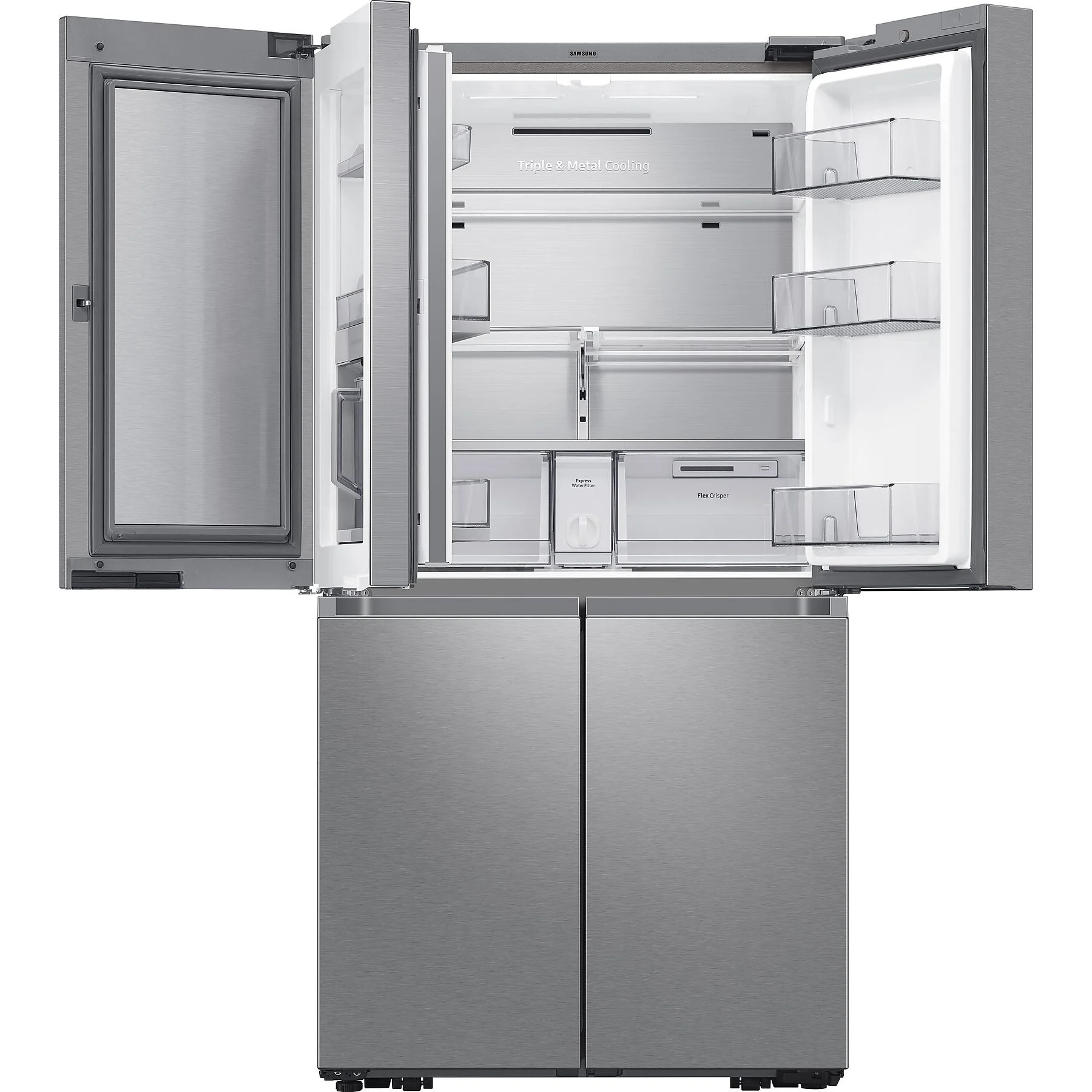 SAMSUNG RF65A977FSR/EF French Door 1825 mm hoch Edelstahl/Edelstahl Look