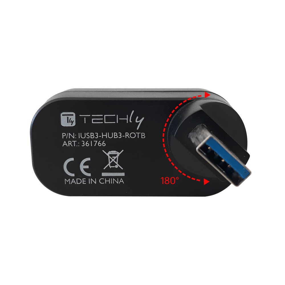 Techly IUSB3-HUB3-ROTB