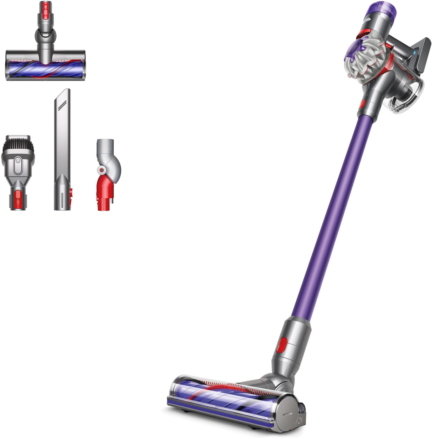 DYSON V8 Origin Akku-Stielsauger silber violett, EAN: 5025155070932