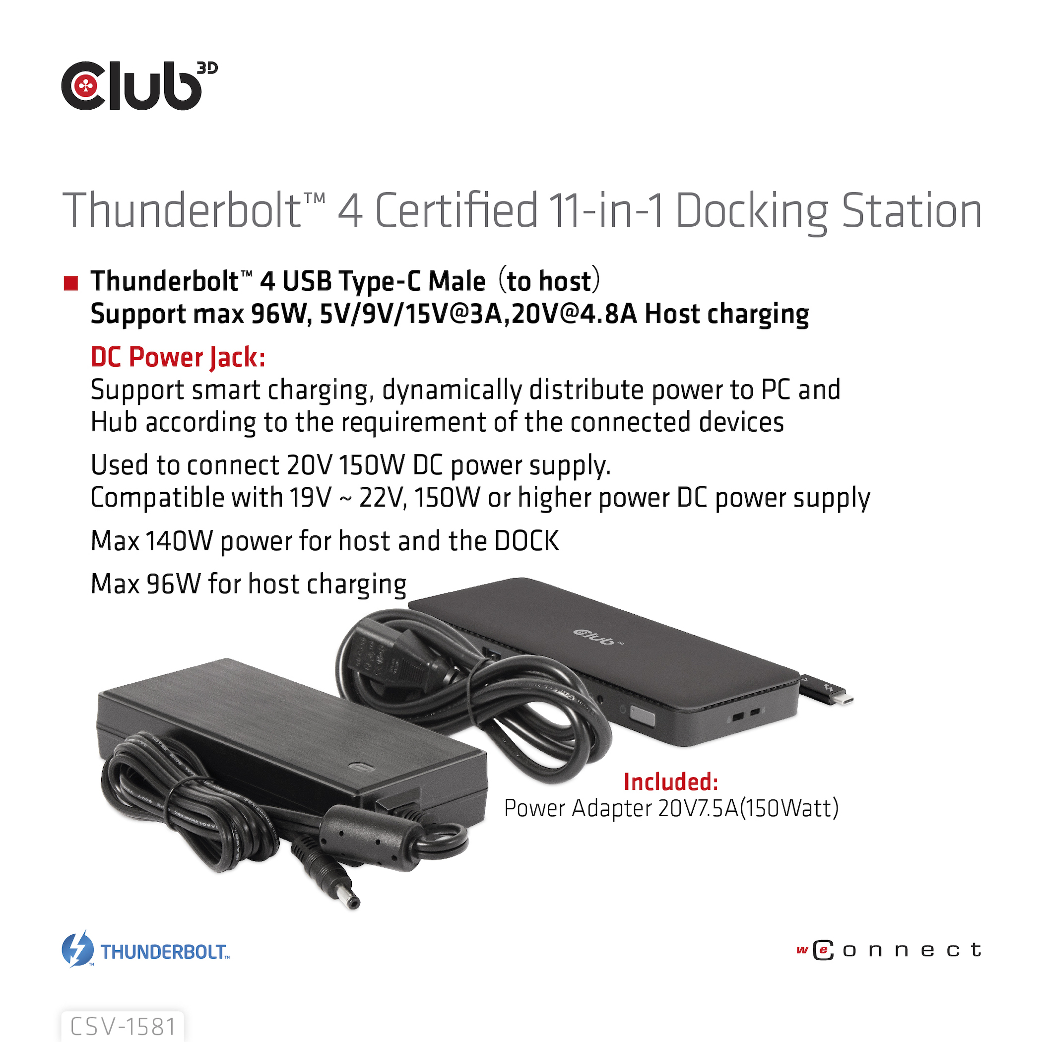 Club 3D CSV-1581