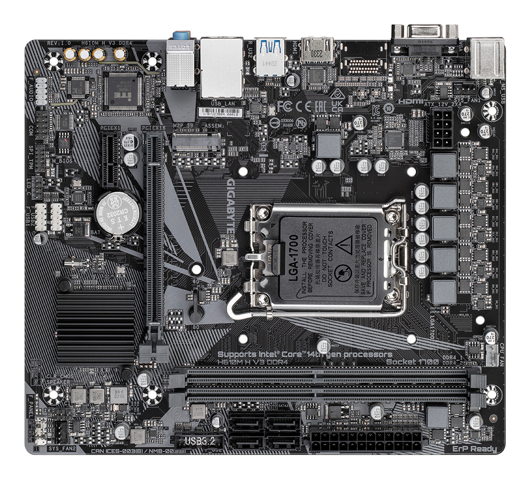 Gigabyte H610M H V3 DDR4
