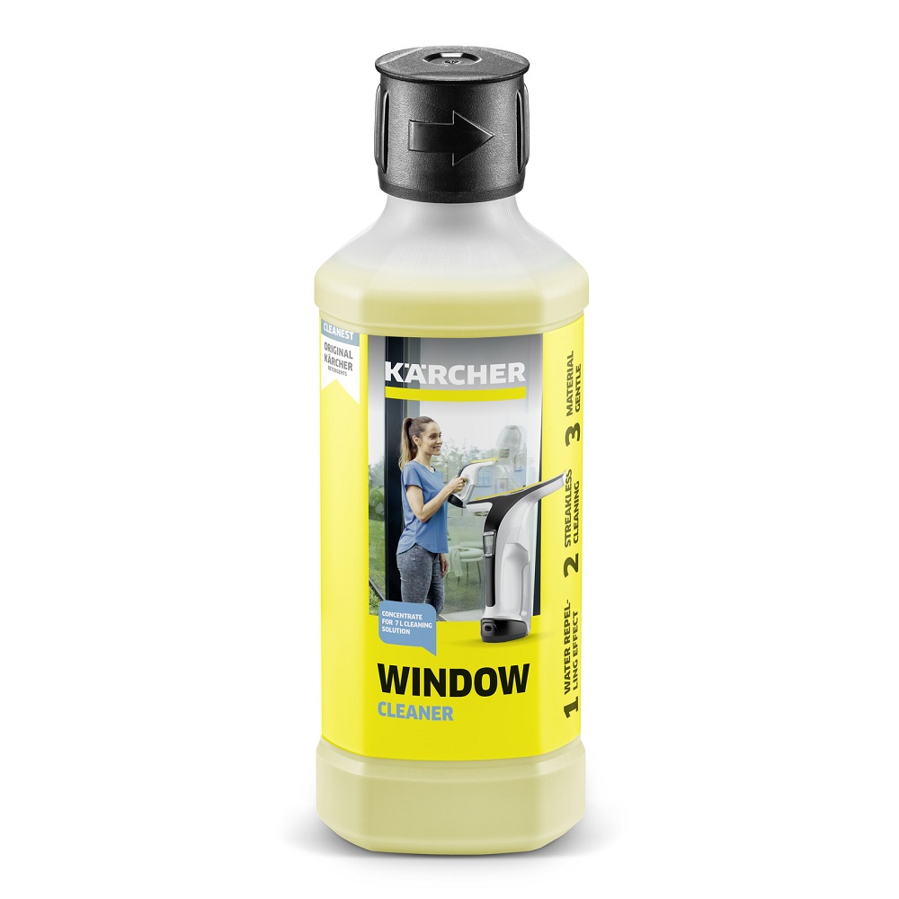 Kärcher Fensterreiniger 500ml Konzentrat, für bis zu 25 Anwendungen