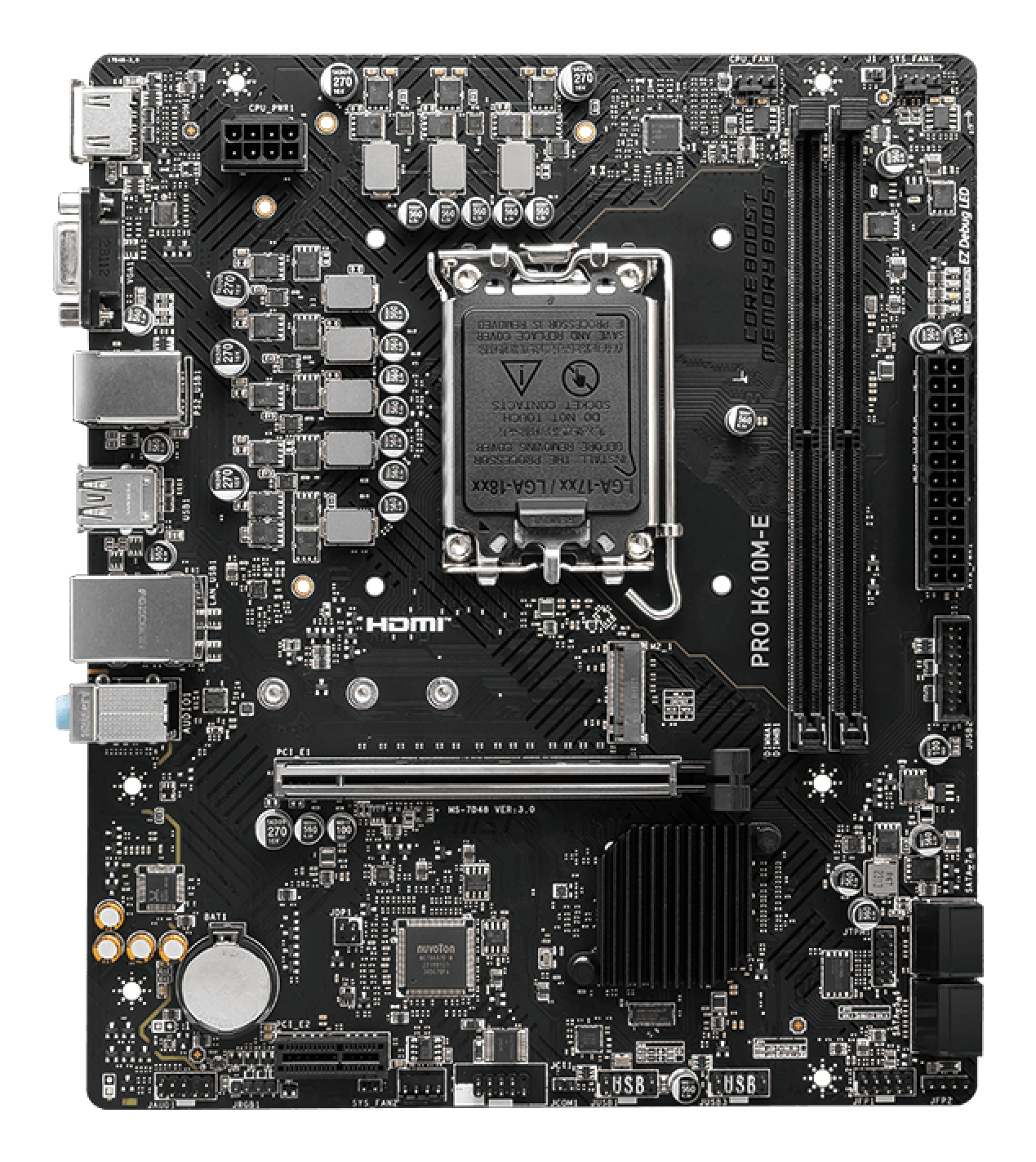 MSI PRO H610M-E