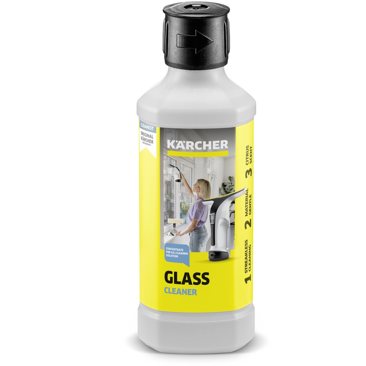 Kärcher Glasreiniger-Konzentrat RM 500 in der 500ml-Flasche