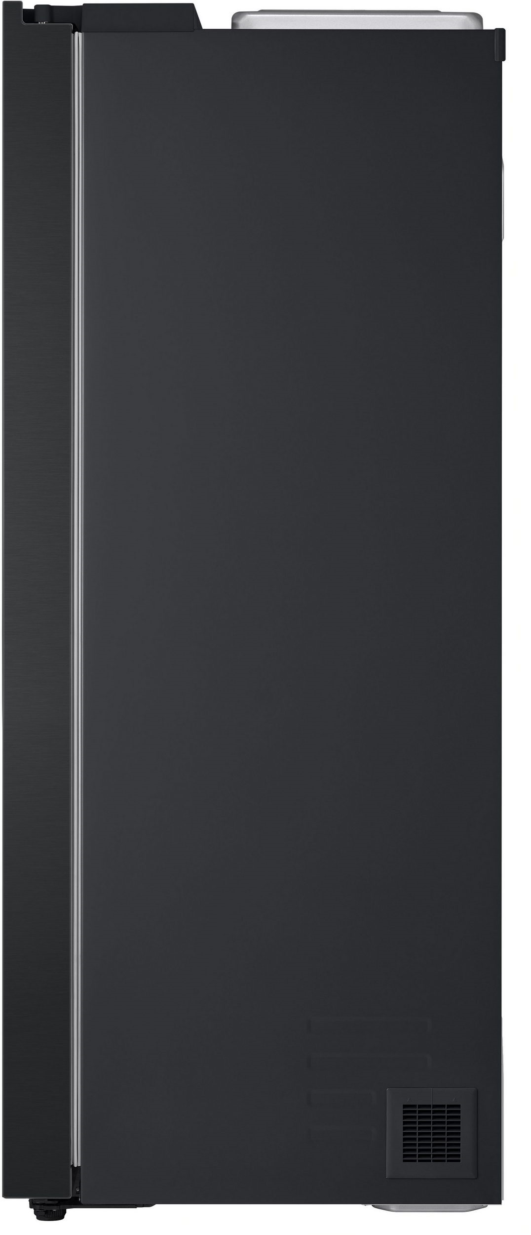 LG GSLC41EPPE Side-by-Side Kühlschrank – seitliche Perspektive mit glatter Oberfläche