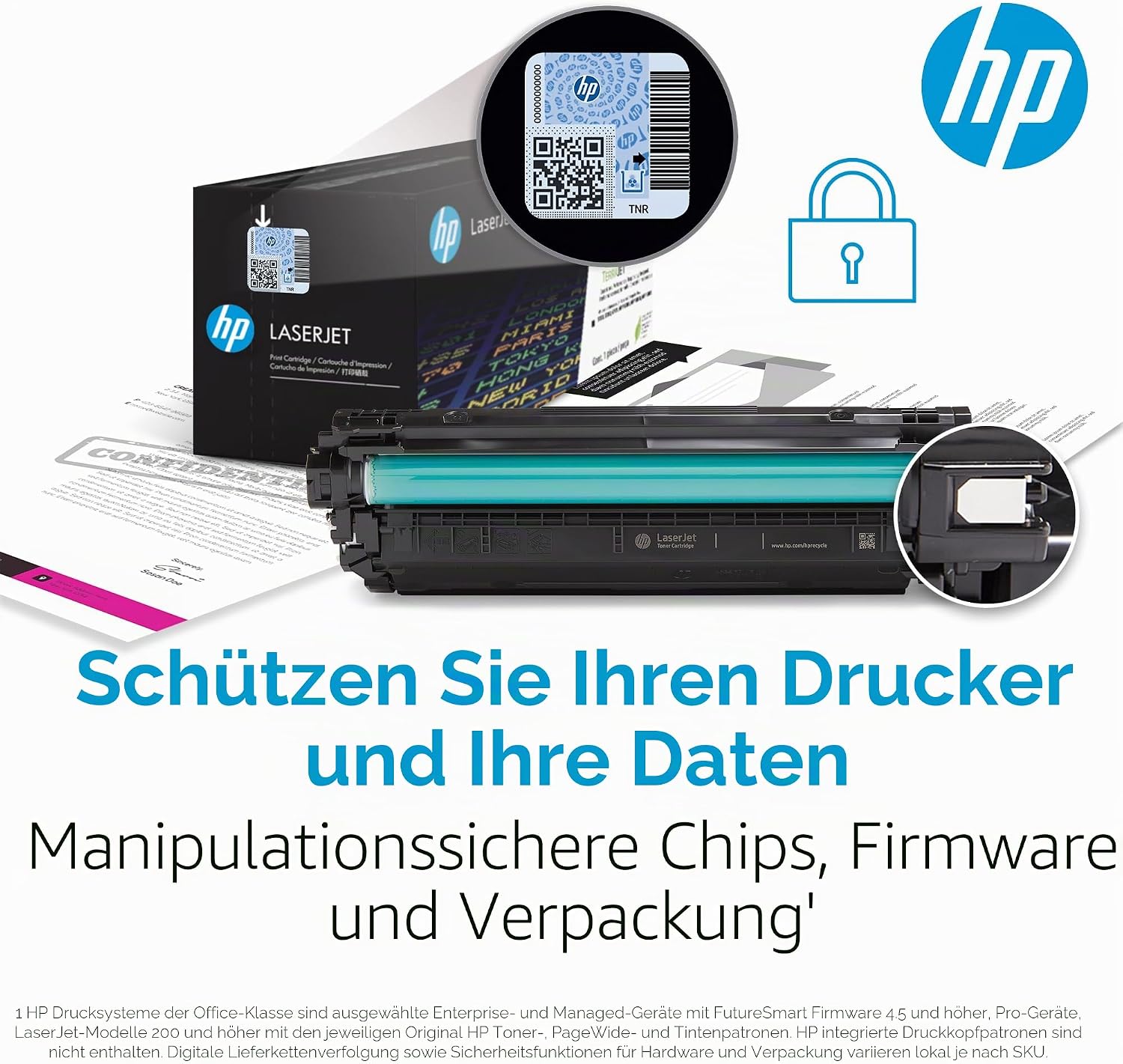 HP 507A Magenta Original LaserJet Tonerkartusche - Tonerpatrone (CE403A)