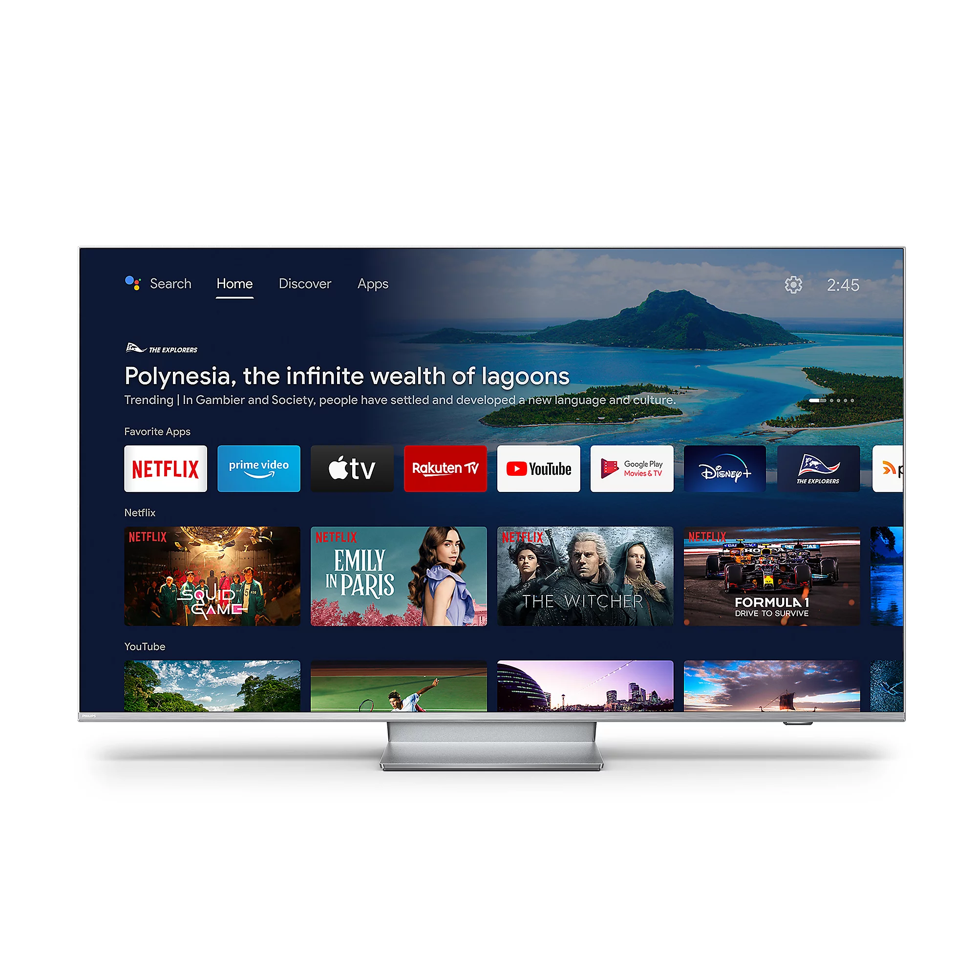 PHILIPS 43PUS8807 4K UHD LED Android TV 43 Zoll