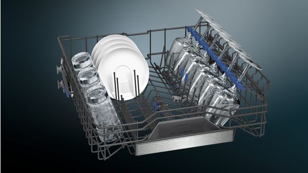 Siemens SN45ZS49CE iQ500 Unterbau-Geschirrspüler - bietet Platz für 14 Maßgedecke (MGD)