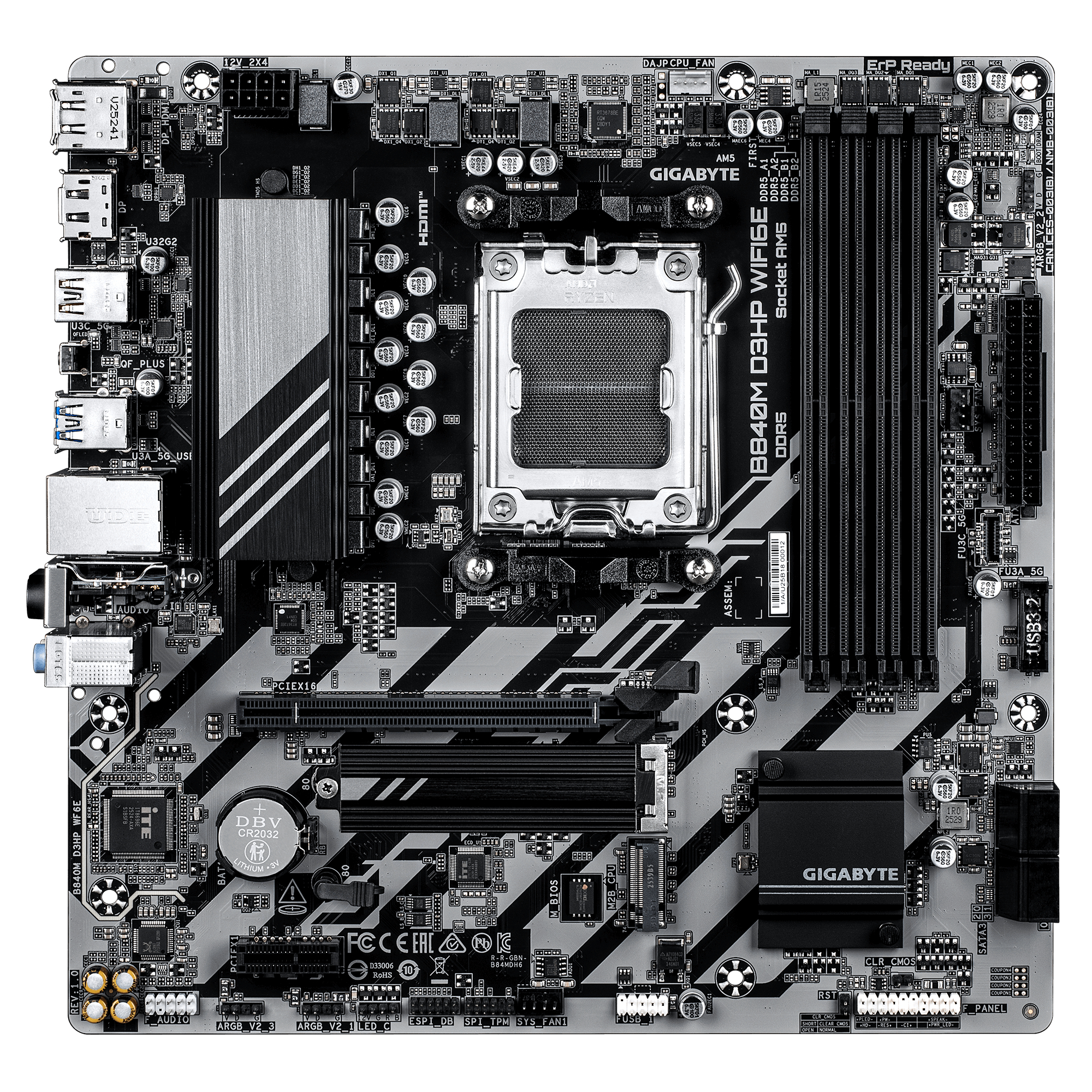 Gigabyte B840M D3HP WF6E