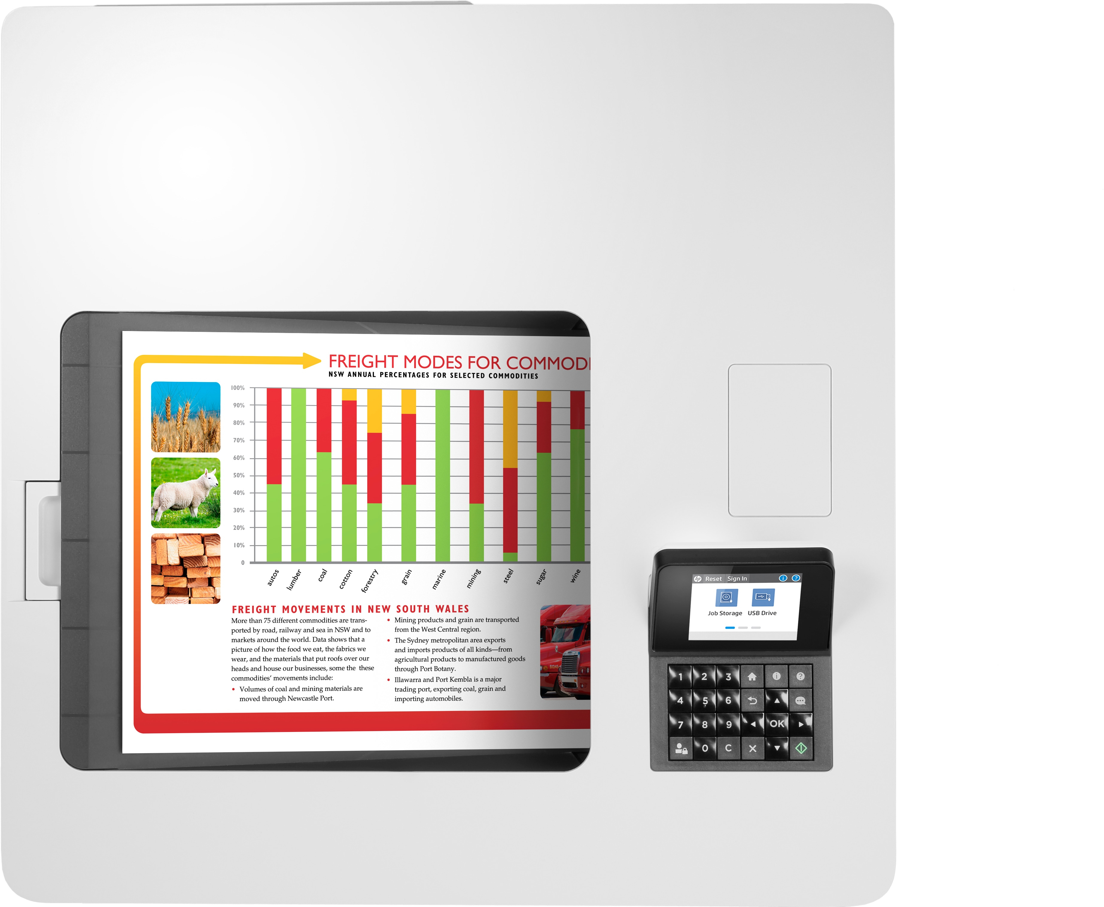 HP M554dn