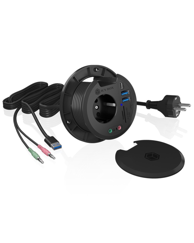 ICY BOX IB-HUB1430-CR