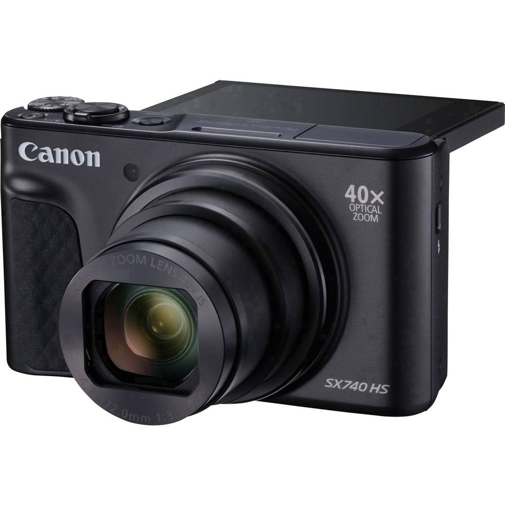 Canon PowerShot SX740 HS Digitalkamera 20.3 Megapixel Opt. Zoom: 40 x Schwarz