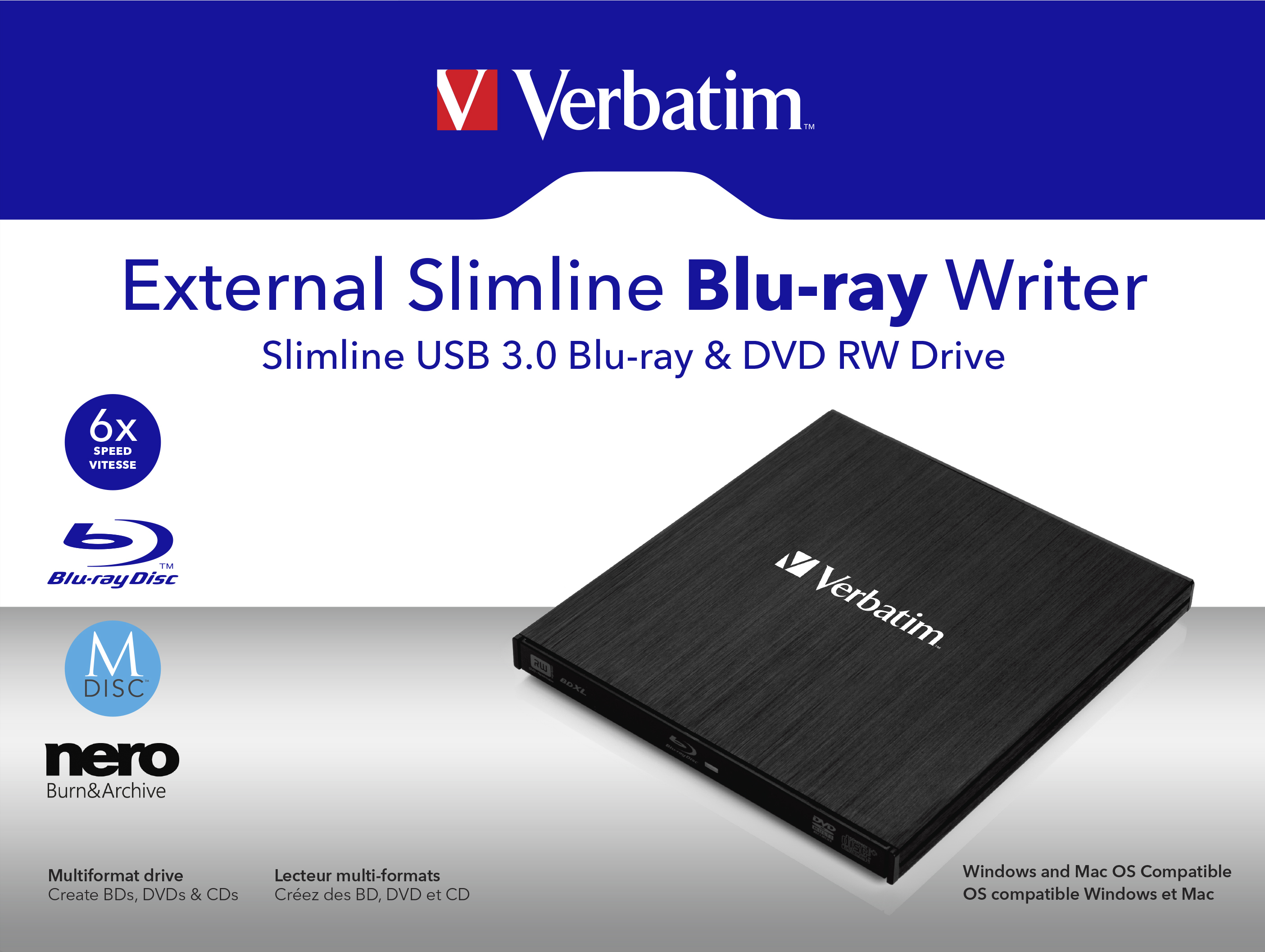 Verbatim External Slimline