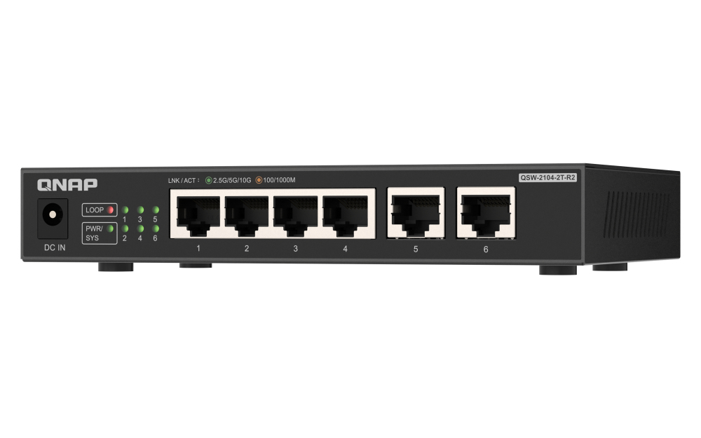 QNAP QSW-2104-2T-R2