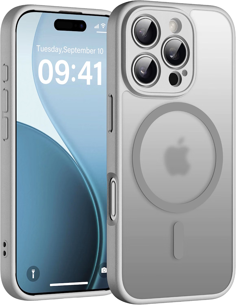 Phone case for Apple iPhone 16 Pro | Slim protective case | Camera &amp; screen protection | Wireless charging