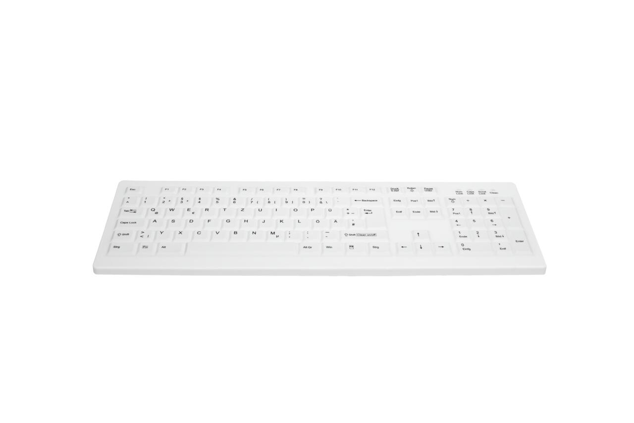 Contour Design Active Key AK-C8100F-FUS-W/GE Tastatur Medizinisch RF Wireless