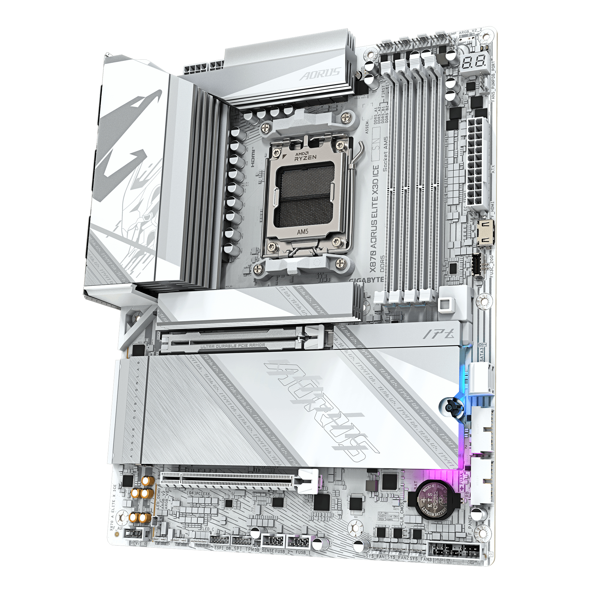 GIGABYTE X870 AORUS ELITE X3D ICE