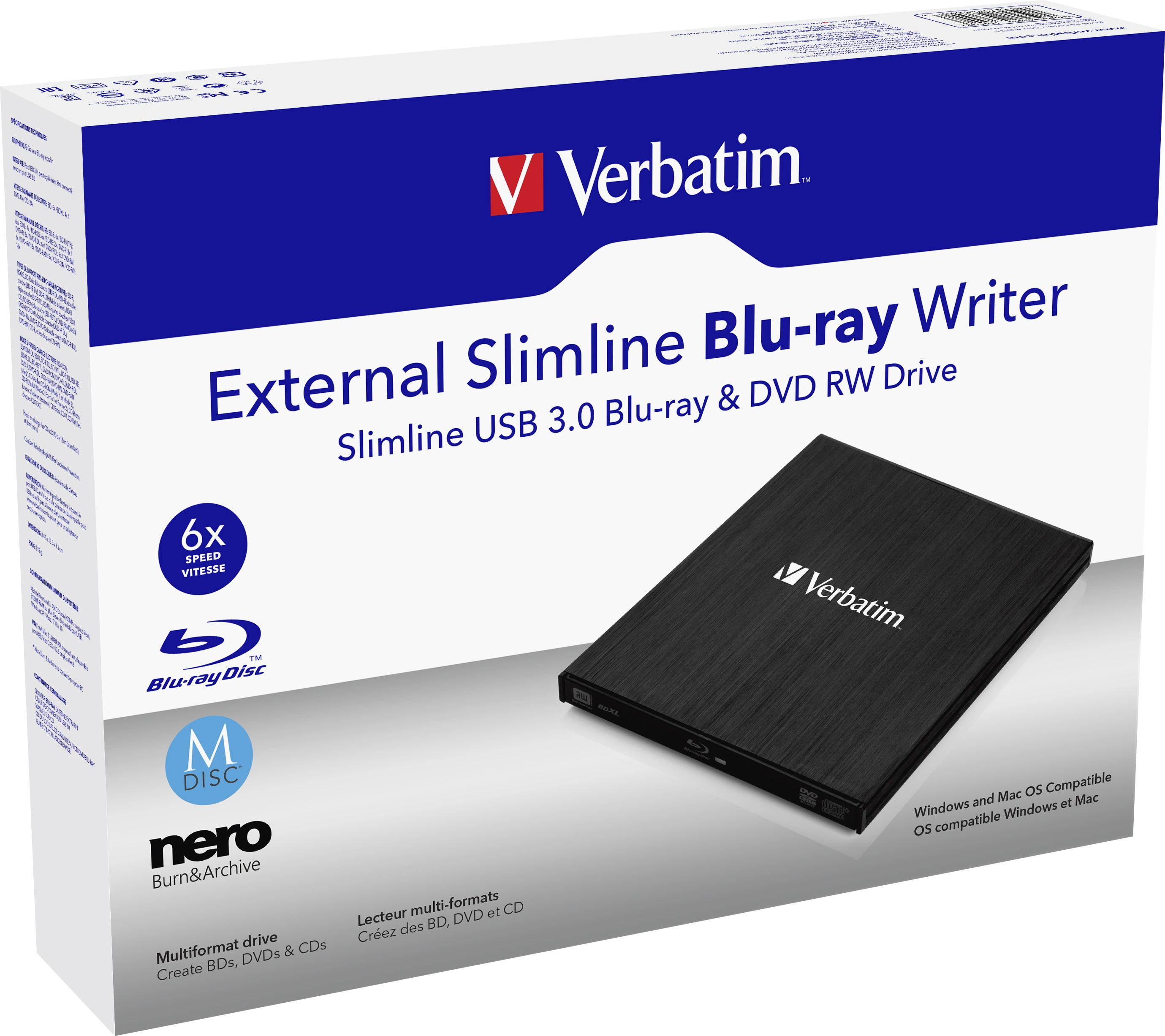 Verbatim External Slimline