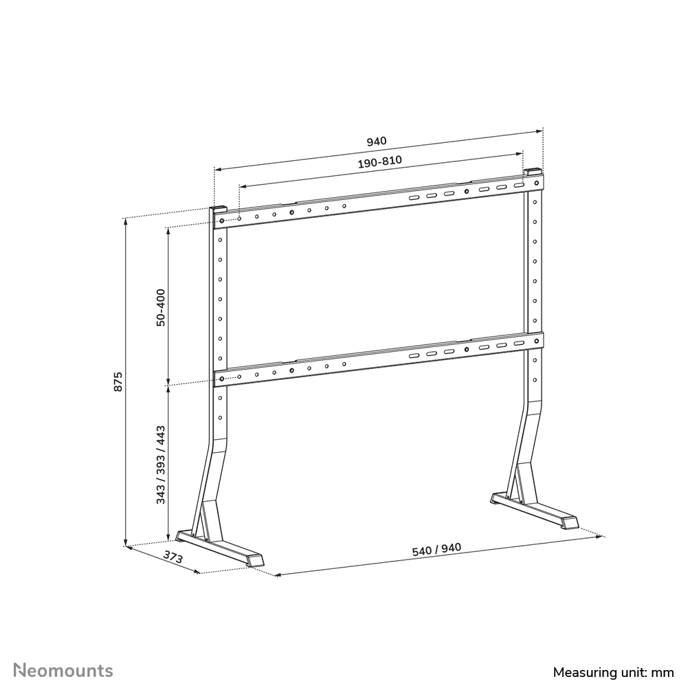Neomounts DS45-430BL18