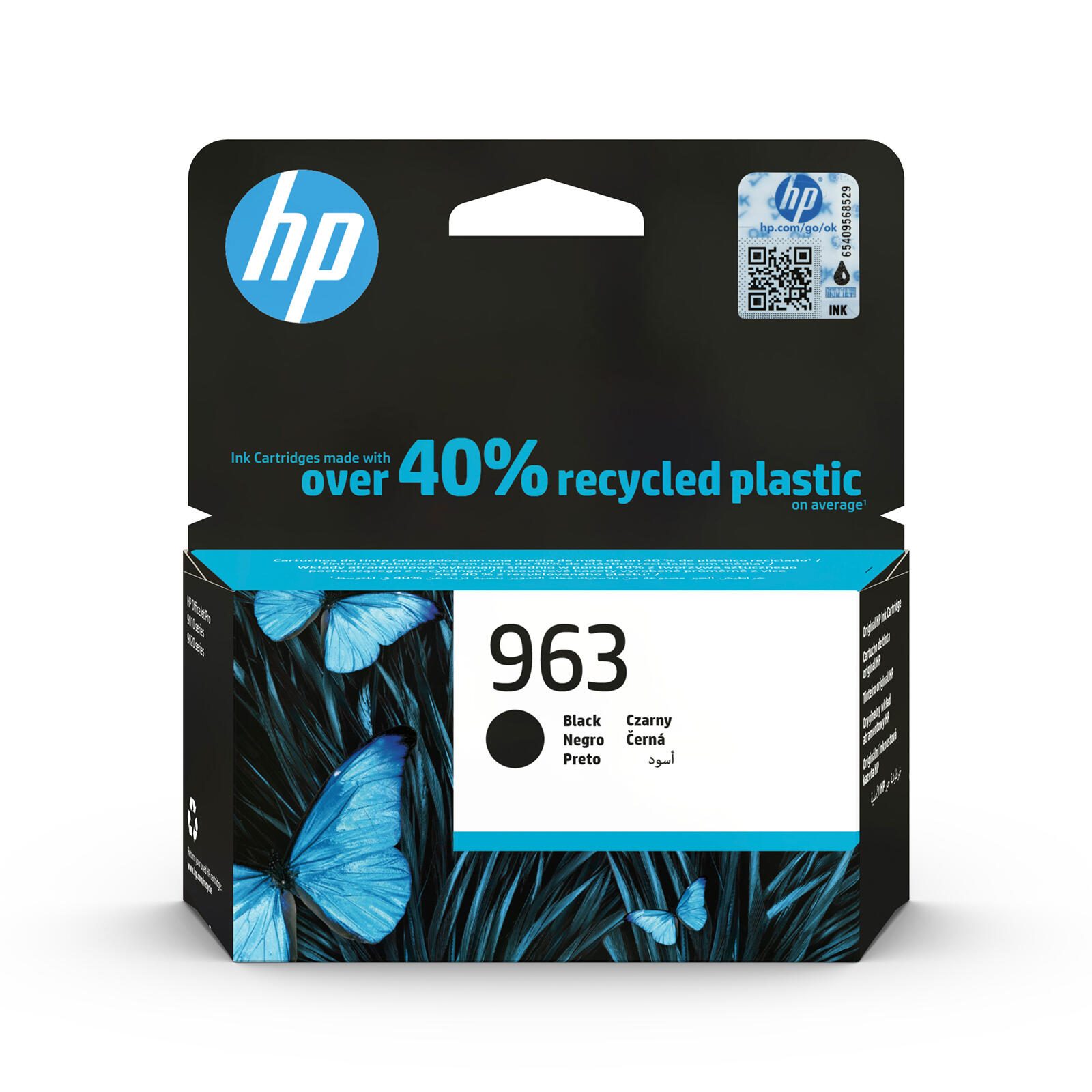HP 963 Schwarz Original Druckerpatrone
