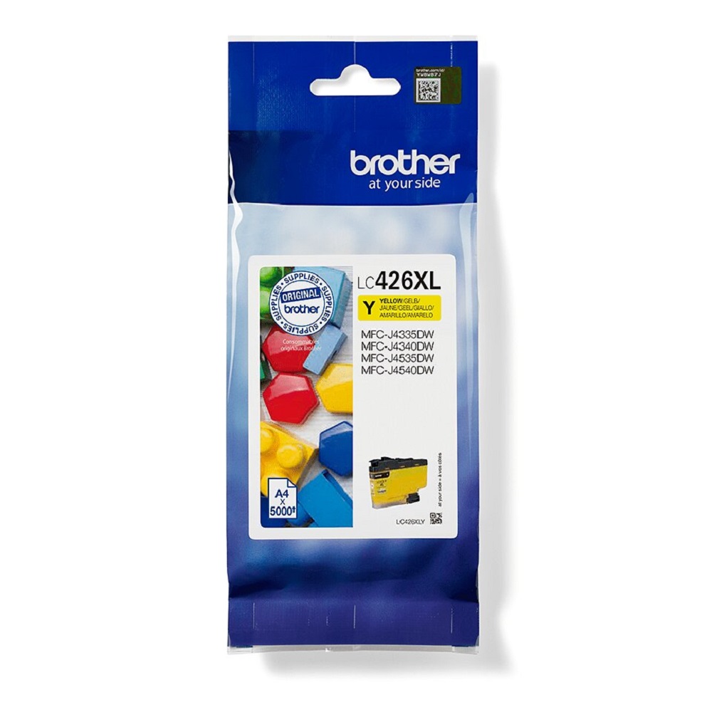 Brother LC-426XLY Druckerpatrone 1 Stück(e) Original Hohe (XL-) Ausbeute Gelb