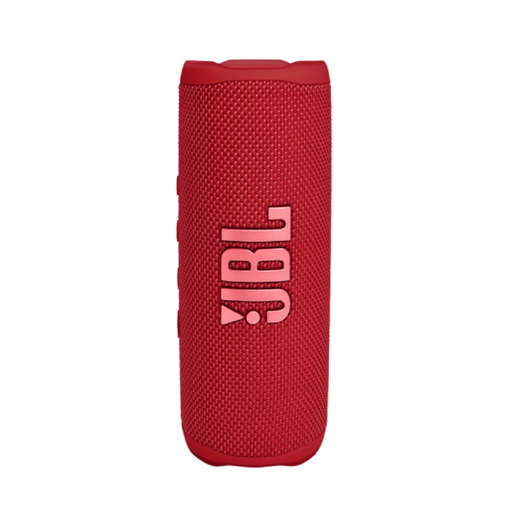 JBL Flip 6 Red Bluetooth Lautsprecher - Portabler, Wasserdichter Speaker mit sattem Sound, rot